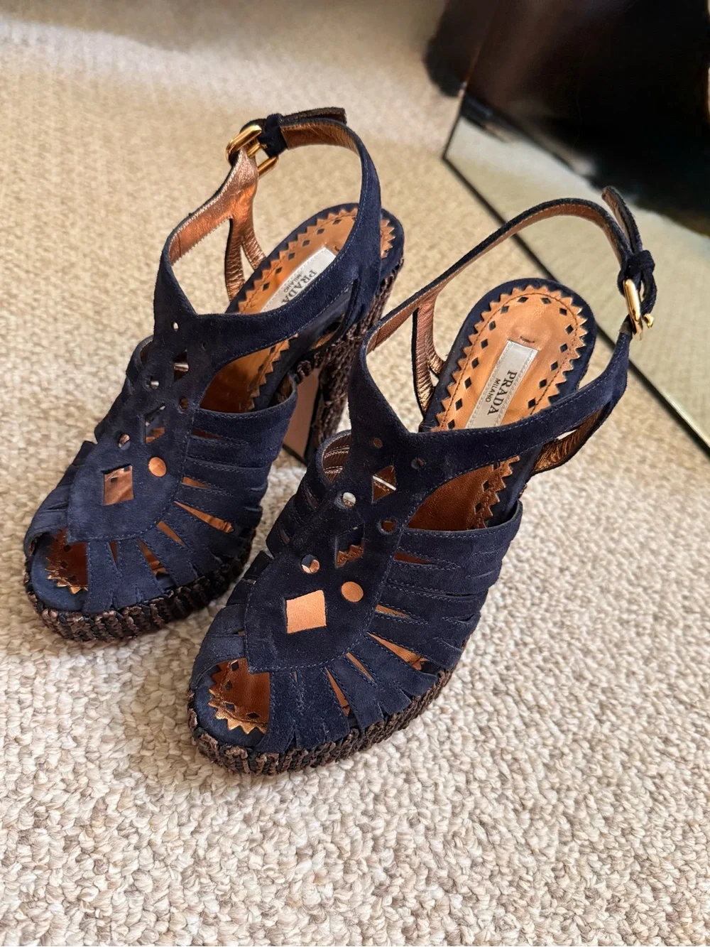 Prada elegant navy